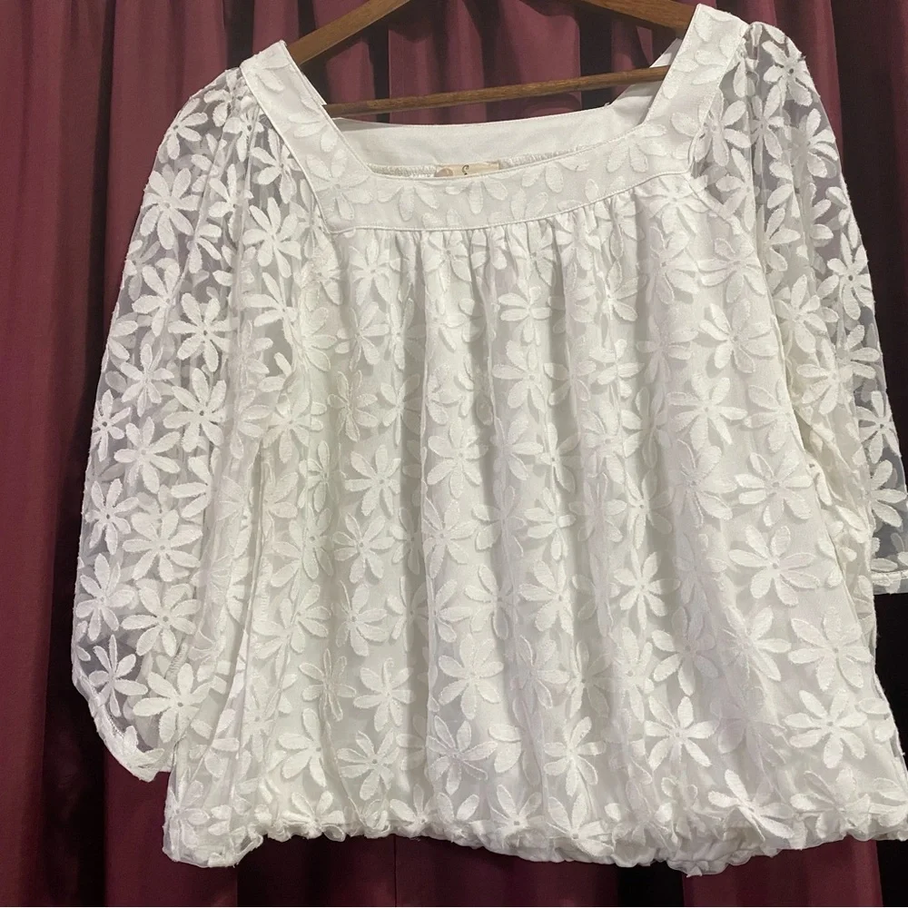 Ember lace shirt size large - Picture 3 of 8